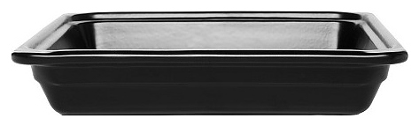 Гастроемкость Emile Henry 43021 GN2/3-65 (354х325х65) 3,3 л (керамика) черная