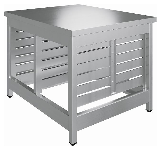 Подставка под пароконвектомат Luxstahl 1000х810х900 (гастроемкости 2х6)