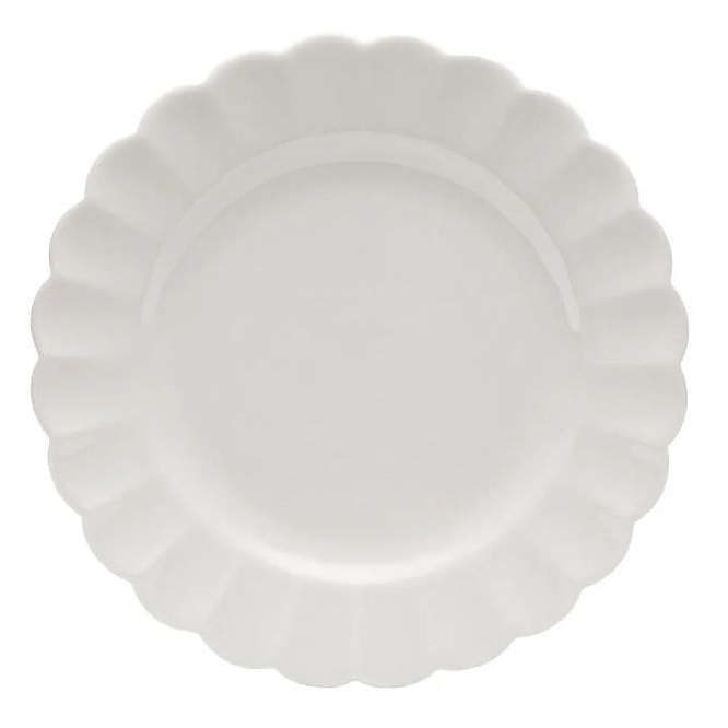 Тарелка десертная Oxford FLORA CAMELIA 152281 d 22 см белый