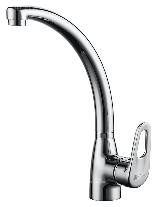 Смеситель для кухни LEMARK Luna LM4155C с высоким поворотным изливом, хром