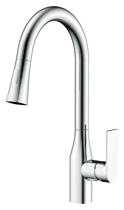 Смеситель для кухни Kaiser Linear 59044 с выдвижной лейкой