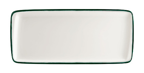 Блюдо для подачи Bonna Линеа Зеленый Мув 78094 340х160 мм