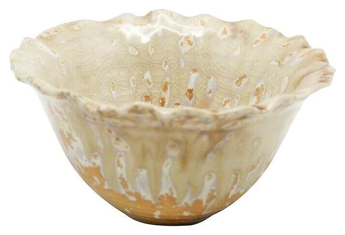 Салатник P.L. Proff Cuisine Pearl Coral Flower Frutti di Mare QB23171010 200 мл d=11,3 см h=8 см (керамика)