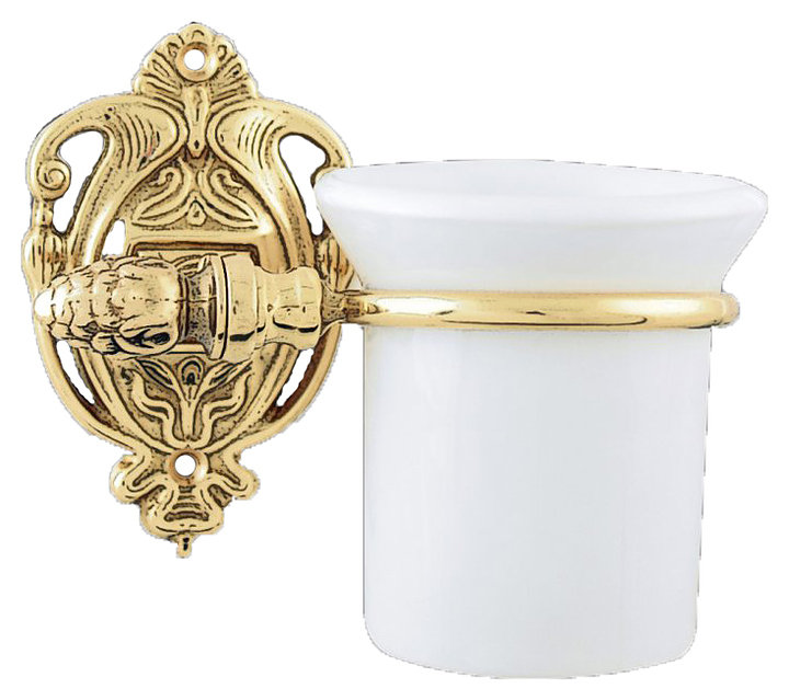 Стакан для зубных щеток подвесной Art&Max Impero AM-1230-Do-Ant античное золото