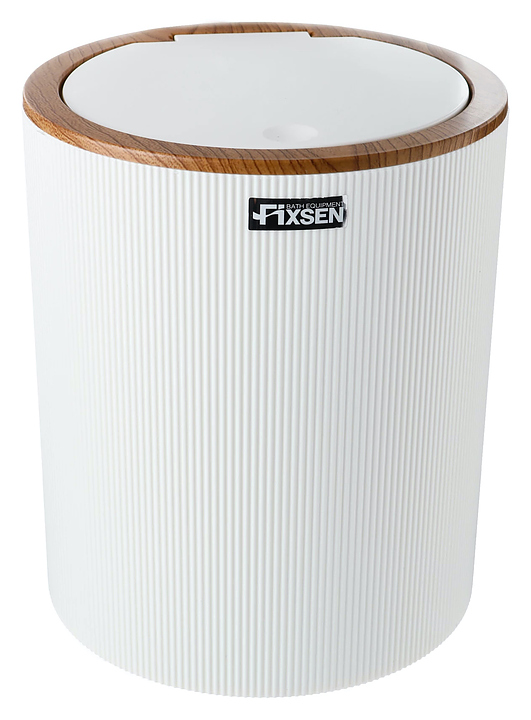 Ведро Fixsen White Boom FX-412-6 5 л, белое