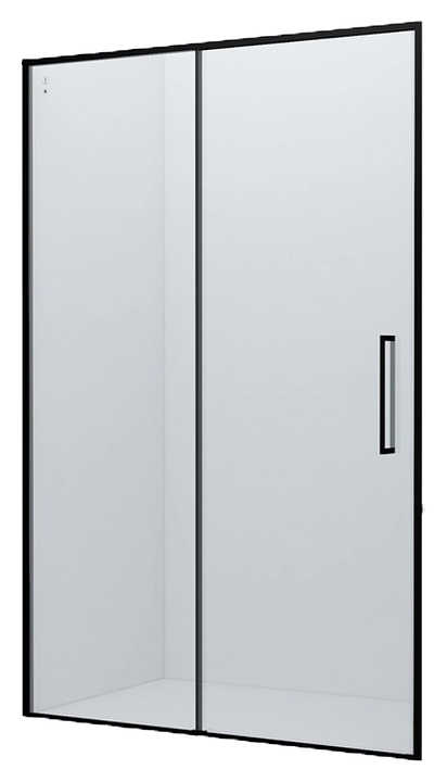 Дверь душевая IDDIS Slide SLI6BS3i69, 130х195 см, прозрачное, раздвижная, чёрная