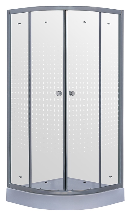 Душевой уголок TIMO TL-9001 Romb Glass 90х90 см