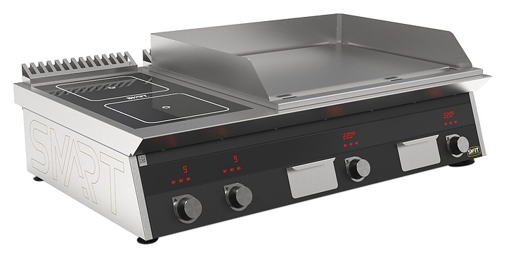 Плита индукционная комбинированная SMART INDUCTION K96-35KPPB (с грилем)