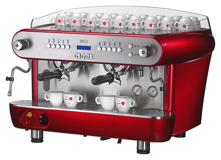 Кофемашина Gaggia Deco 2GR Rosso 220В