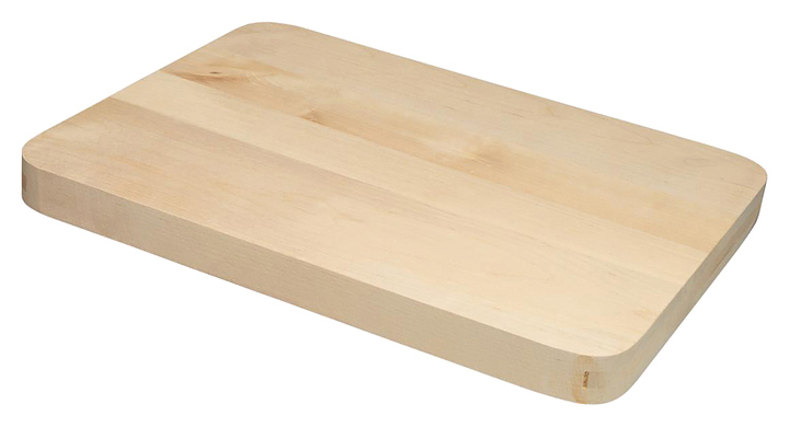 Доска разделочная Luxstahl 400х300х30 мм береза