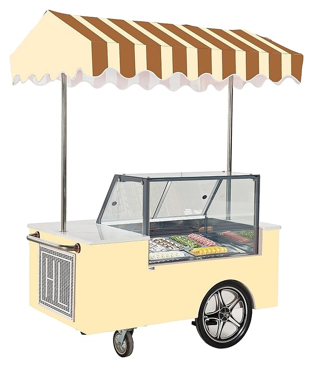 Витрина-тележка для мороженого CARPINI EMILY EML-FG10