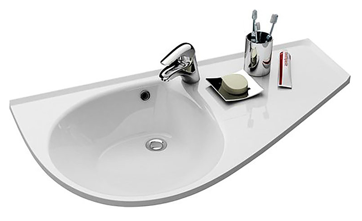 Раковина Ravak Avocado Comfort 95x53 см, мрамор, правая