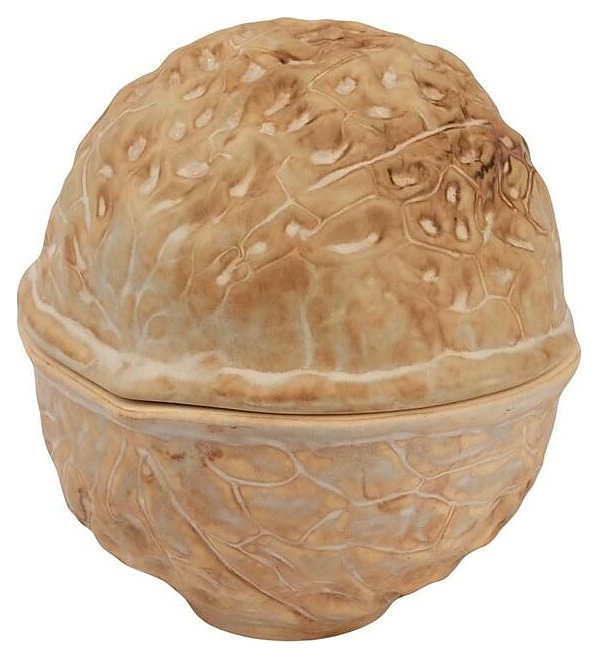 Салатник P.L. Proff Cuisine Walnut Pearl Frutti di Mare B24002121012-2410R 160 мл 9,8х9,3 см h=11/5,2 см с крышкой (керамика)