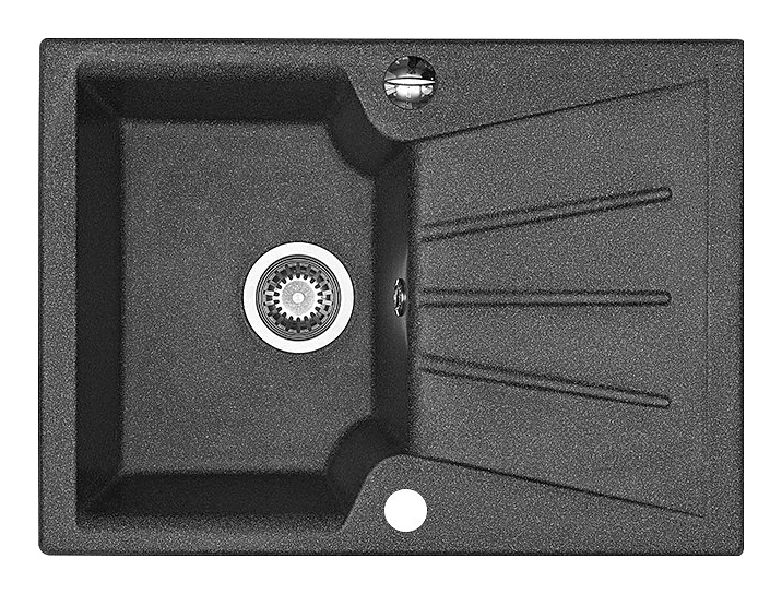 Кухонная мойка AQUATON Монца 1A716032MC210 графит