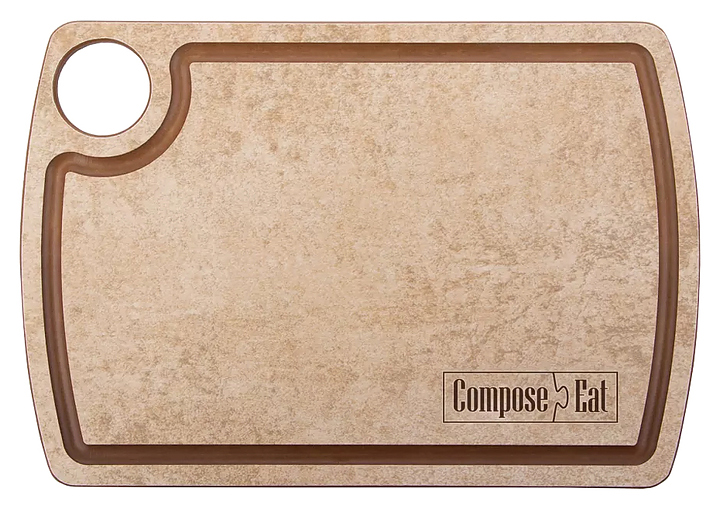 Доска разделочная ComposeEat DRJ22150433KL6 22х15 см, порфир кремовый