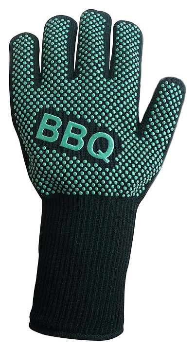 Перчатка-прихватка защитная Green Kamado для гриля S, M, L и XL