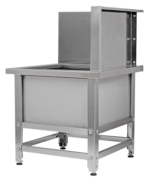 Ванна моповая Mecon Norma Zn ВМСн 630х630х500 (800) мм Г-образная облицовка, левая