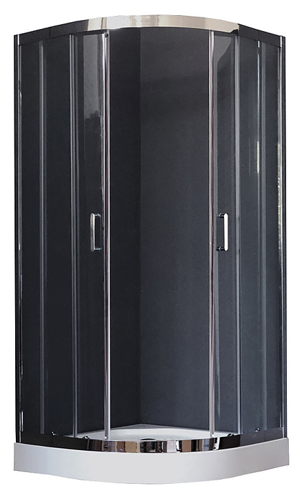 Уголок душевой Royal Bath RB 90HK-T-CH 90х90х200 см, прозрачное, хромированный профиль