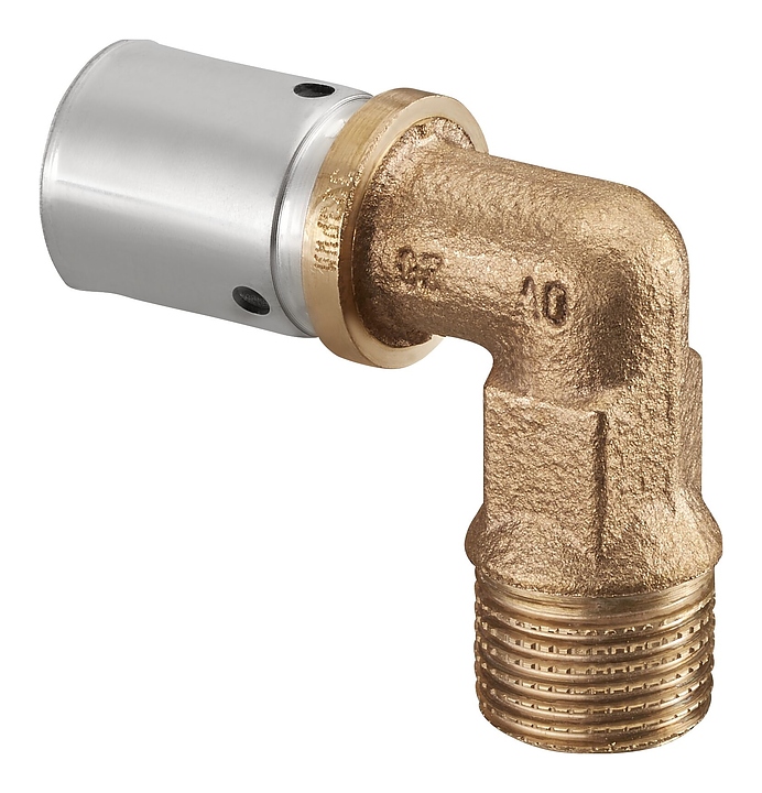 Пресс-угольник с переходом Oventrop Cofit P 1512348, 32х3 мм - R 1