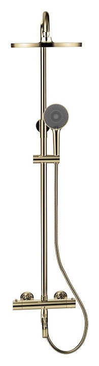 Душевая система Bronze de Luxe Scandi 11060BR с термостатом, бронза