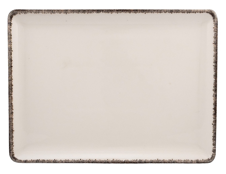 Тарелка плоская прямоугольная Kutahya Atlantis BNTAN23x17DU801R1 230х170 мм