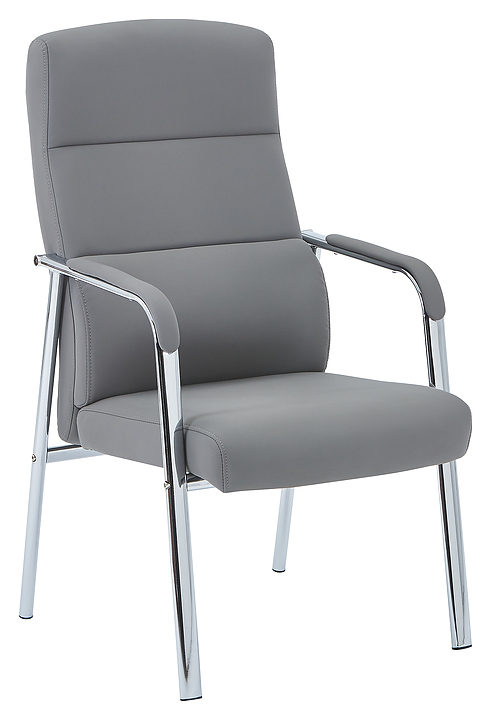 Кресло для посетителей Everprof City серое