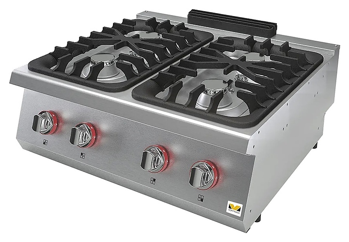 Плита газовая Vortmax SGK 78 4 конфорки