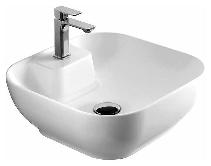 Раковина накладная Bien Motto MTLG04201FD1W5000 42х42 см