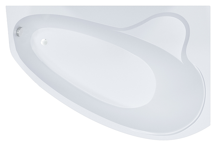 Ванна Triton Пеарл-шелл 160х104 см, акрил, левая