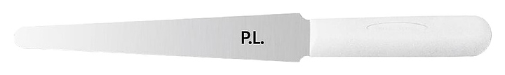 Лопатка кондитерская P.L. Proff Cuisine Chef Line 81279045 l=20,5 см с головкой 10х1,6 см прямая (нерж. сталь / пластик)