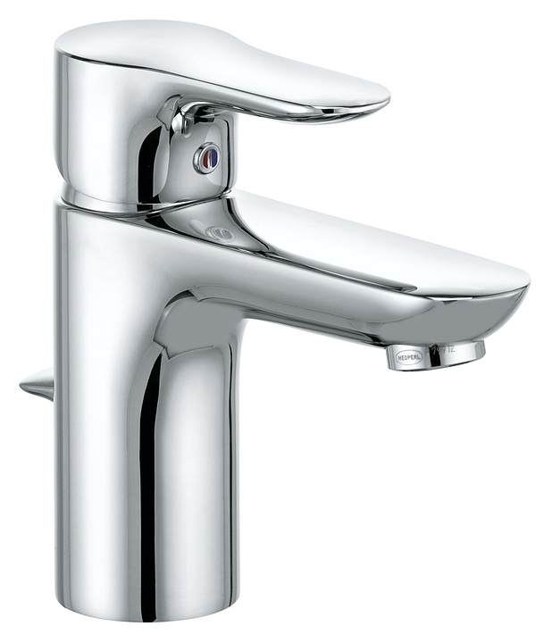 Смеситель на раковину KLUDI Objekta 322330575 с донным клапаном, хром