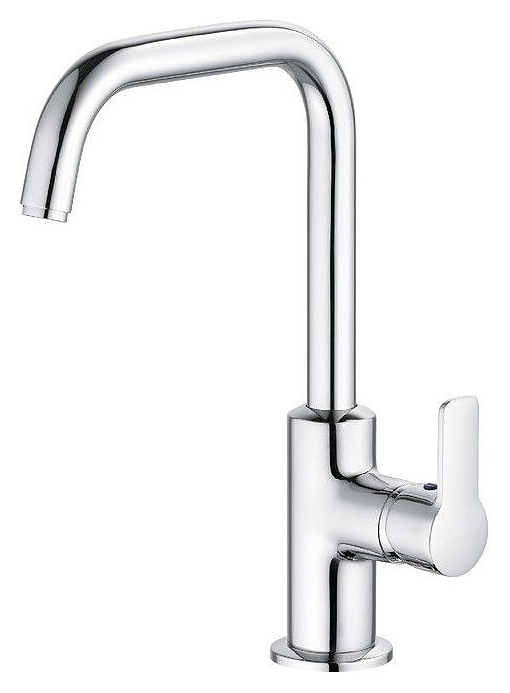 Смеситель для раковины KLUDI Pure&Easy 370230565 с донным клапаном, хром