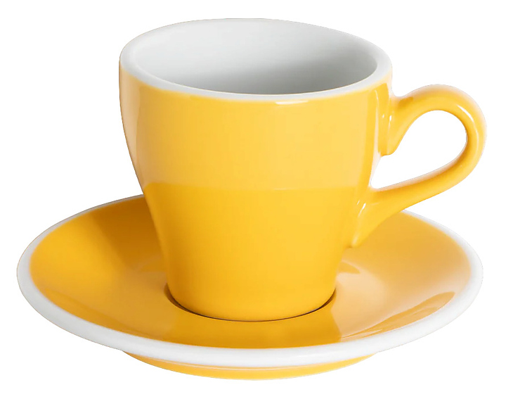 Чашка Loveramics Tulip Coffe Cappuccino Cup C087-29BYE 180 мл, желтый (Yellow)