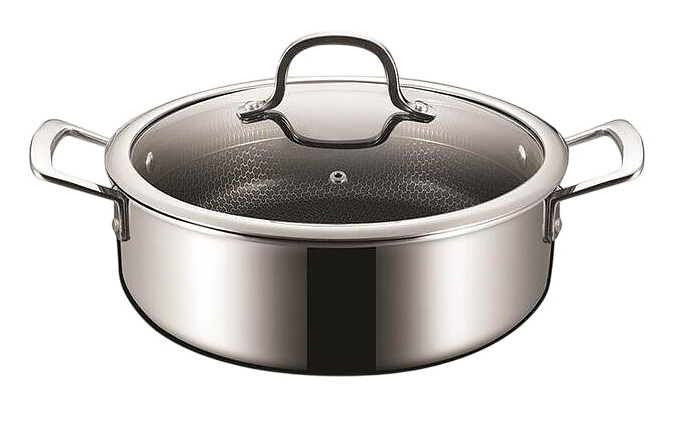 Кастрюля P.L. Proff Cuisine New Kitchen Grid 81280237 1.7 л 20х6 см нержавеющая сталь, индукция