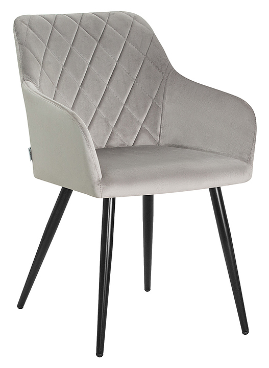 Стул обеденный DOBRIN 8266-LML ROBERT (серый, черный)