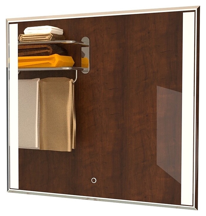 Зеркало Mixline Бон 90х80 см со светодиодной подсветкой и сенсорным выключателем