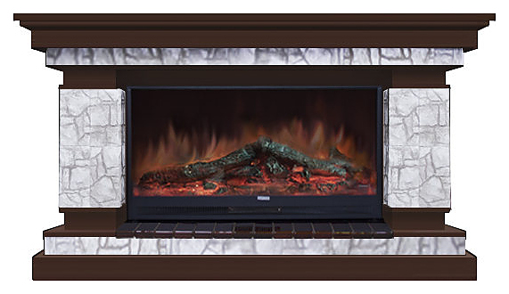 Камин Glenrich Лорд P 86 Старый город №6 дуб 46