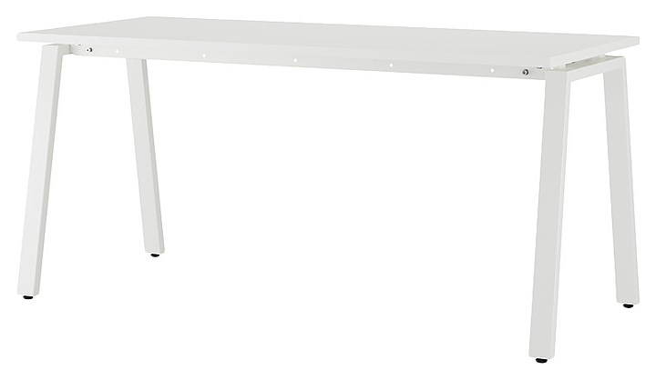 Стол офисный КОБОР A-180/80 white/premium