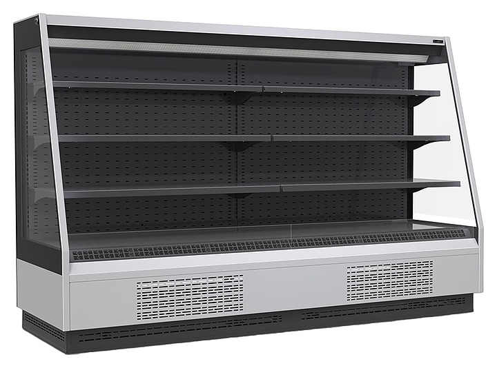 Горка холодильная Carboma F16-08 VM 2,5-2 версия 2.0 9006-9005