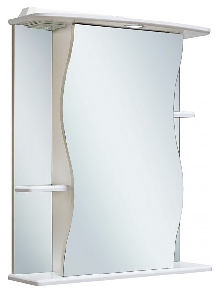 Шкаф зеркальный Runo Лилия 55