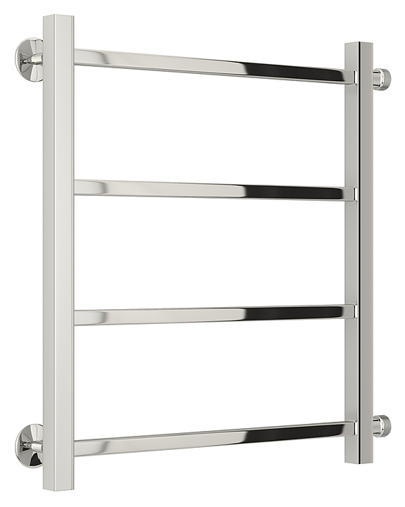 Полотенцесушитель водяной Стилье Версия-КБ 50x50 см квадратный профиль, без покрытия