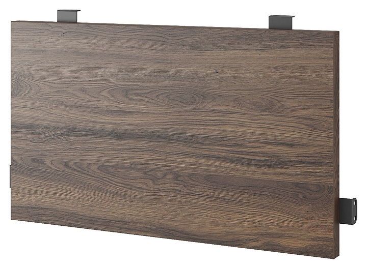 Нижний боковой подвесной экран КОБОР EN2-160 black/charlston (ЛДСП)