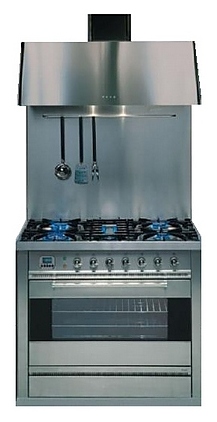 Газовая духовка с варочной газовой панелью ILVE P-906-VG