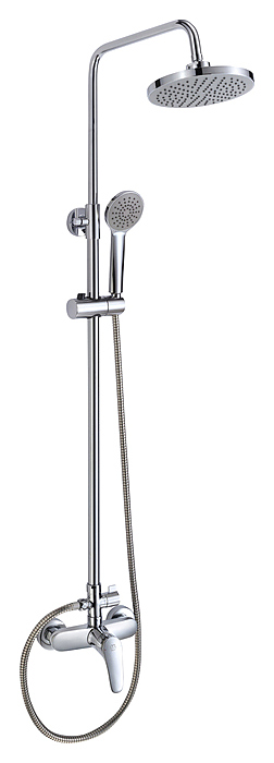 Смеситель для ванны и душа настенный Milardo Simp SIMSB1FM89