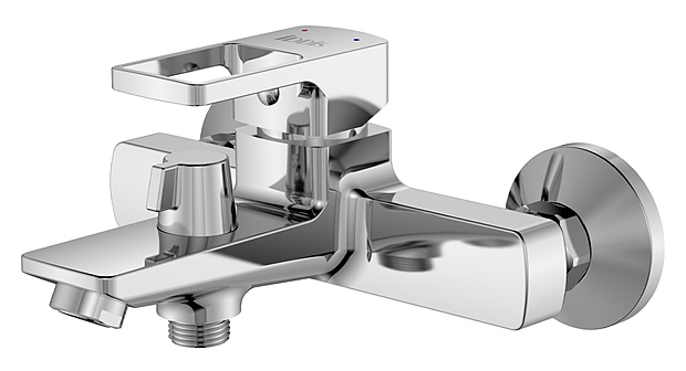 Смеситель для ванны и душа настенный IDDIS BILD BILSB00i02WA