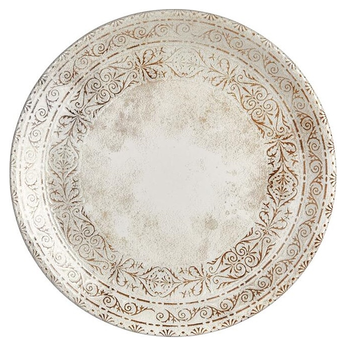 Тарелка By Bone Antico AN-ZT-27-DZ d 27 см h=2,2 см (фарфор)