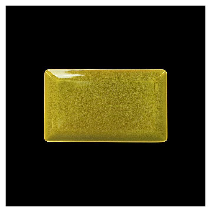 Блюдо прямоугольное Corone Cocorita XSY2158 230х135 мм, желтое