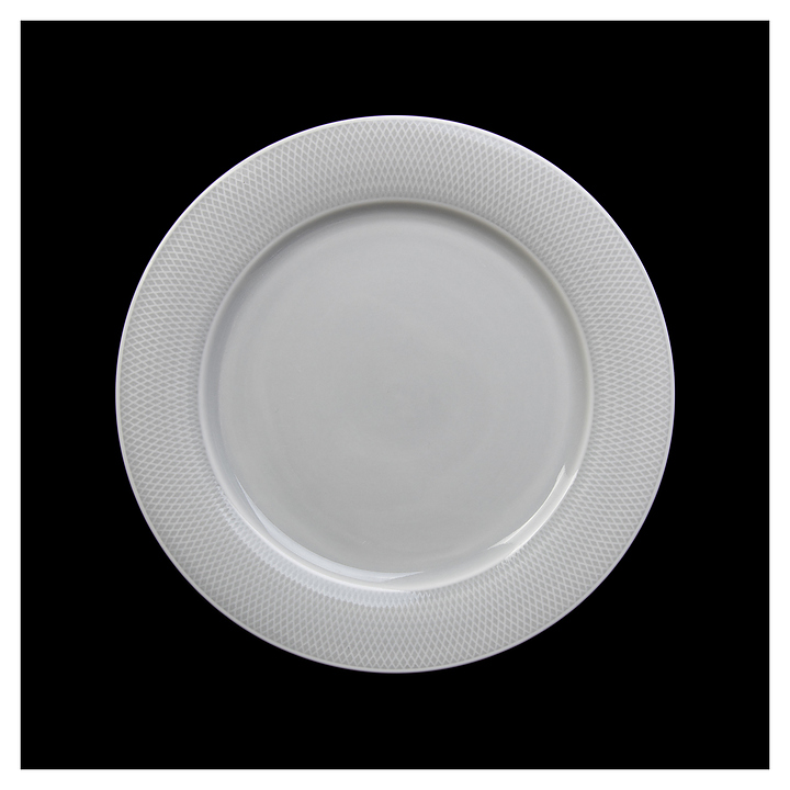 Тарелка мелкая Corone Rosenthal XSY3798 d=23 см (фарфор) голубая