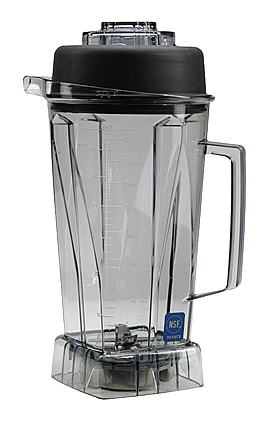 Контейнер Vitamix CONTAINER 2,0 л с крышкой (нож для сухих ингр.)