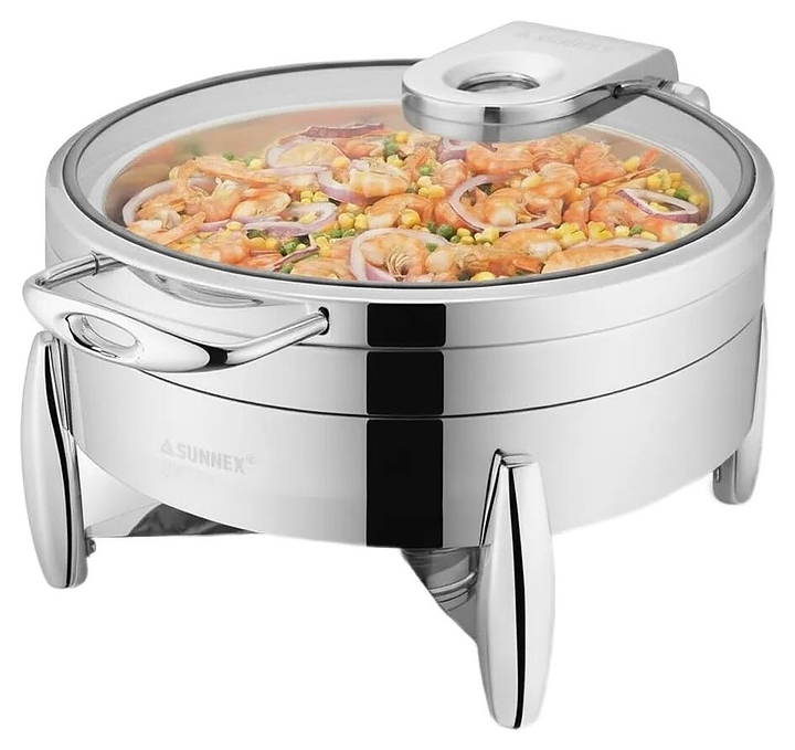 Мармит Sunnex Burano W07-3624S-1287 6,8 л (нерж. сталь / стекло)